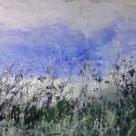 Champ, pigments et liant sur toile116x146 )